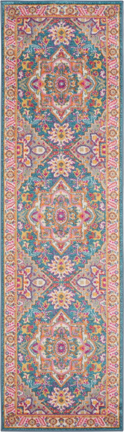 product image for passion teal multi rug by nourison 99446486387 redo 3 28