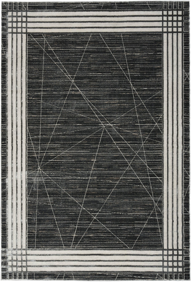 Nourison Home Desire Charcoal Silver Modern Rug By Nourison Nsn 099446128683 1