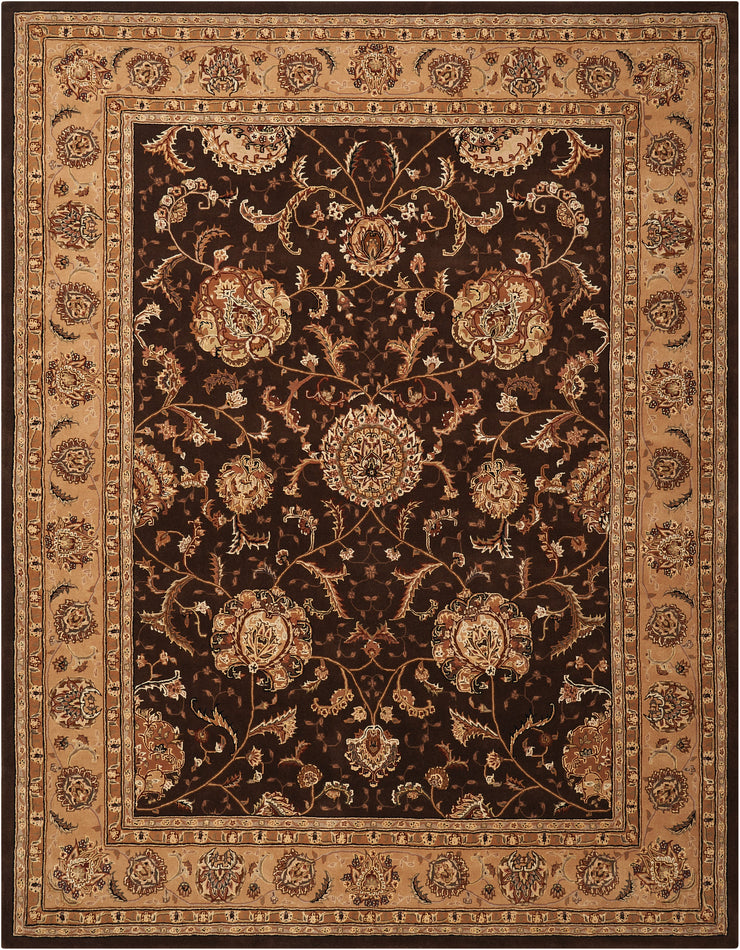 nourison 2000 hand tufted brown rug by nourison nsn 099446448613 1