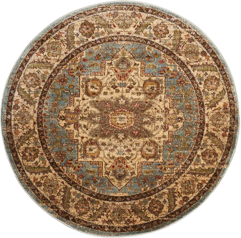 media image for delano blue rug by nourison nsn 099446370259 2 255