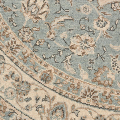 product image for living treasures aqua ivory rug by nourison nsn 099446738127 8 57