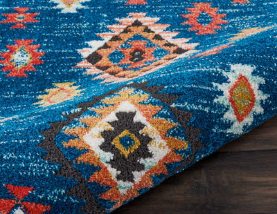 product image for south western blue rug by nourison nsn 099446401694 5 56