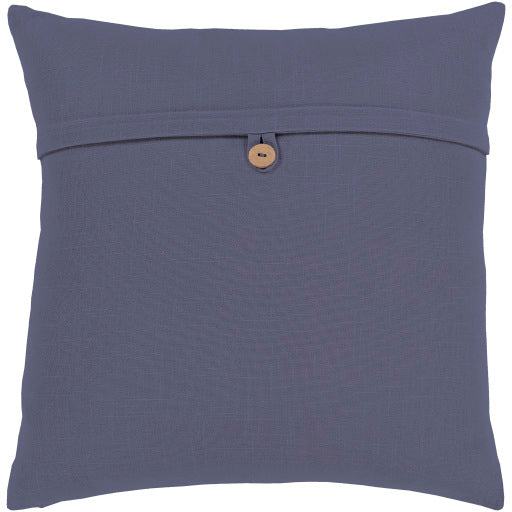 media image for Penelope Cotton Navy Pillow Flatshot Image 251