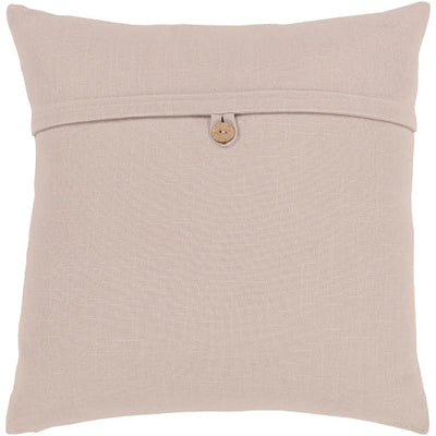 product image for Penelope Cotton Taupe Pillow Flatshot Image 47