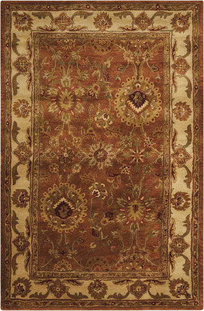 product image for jaipur hand tufted rust rug by nourison nsn 099446771193 1 6