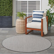 Nourison Home Courtyard Ivory Charcoal Modern Rug By Nourison Nsn 099446162199 24