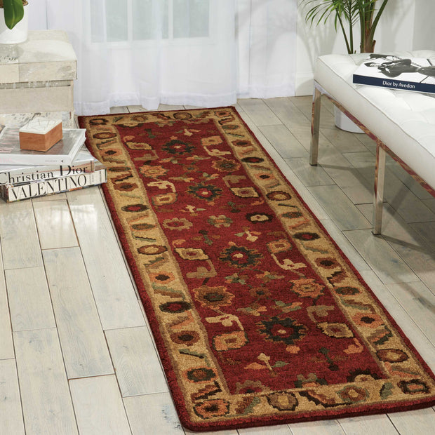 tahoe hand knotted red rug by nourison nsn 099446336941 9