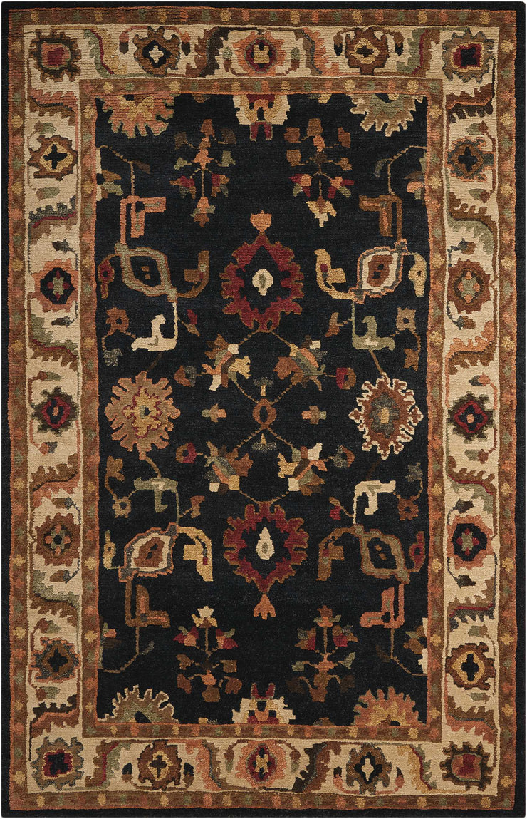 tahoe hand knotted black rug by nourison nsn 099446772459 1