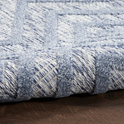 product image for versatile denim blue rug by nourison 99446043207 redo 3 34