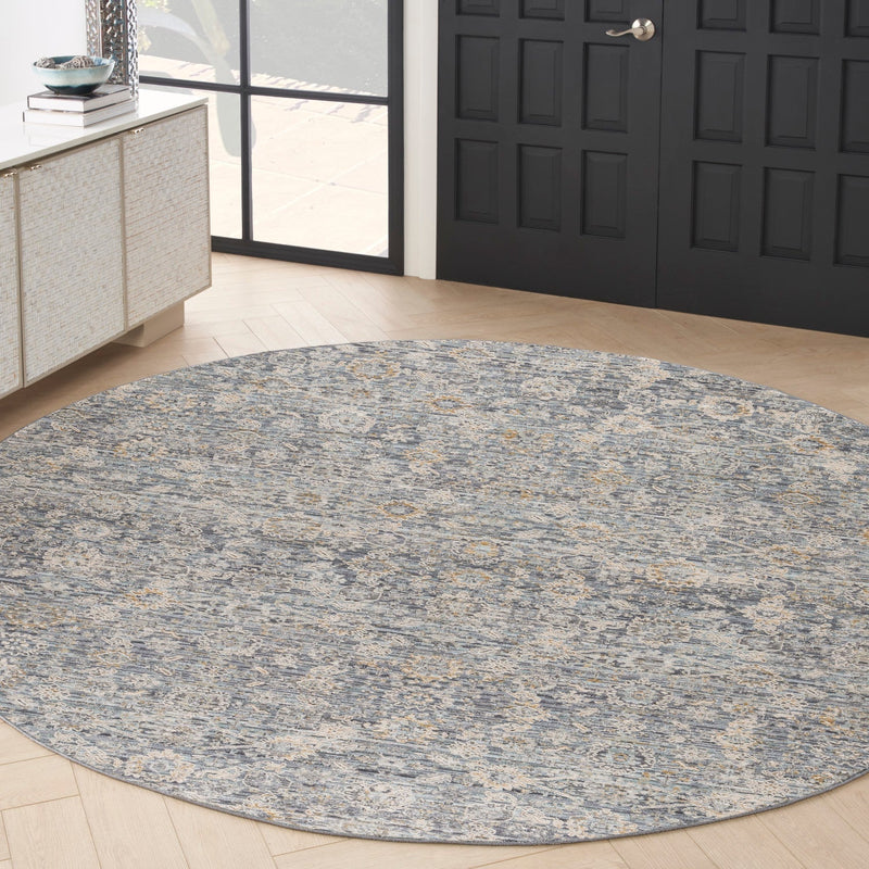 media image for Nourison Home Lynx Charcoal Vintage Rug By Nourison Nsn 099446915160 14 290