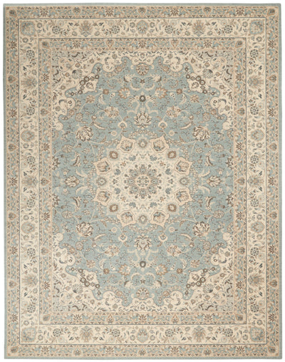 product image for living treasures aqua ivory rug by nourison nsn 099446738127 1 69