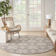 Nourison Home Aloha Ivory Grey Contemporary Rug By Nourison Nsn 099446173874 12
