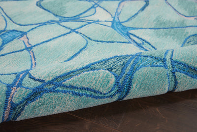 product image for symmetry handmade aqua blue rug by nourison 99446495815 redo 2 79