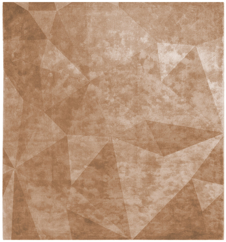 Quel Bordel Hand Knotted Rug in Orange design by Second Studio