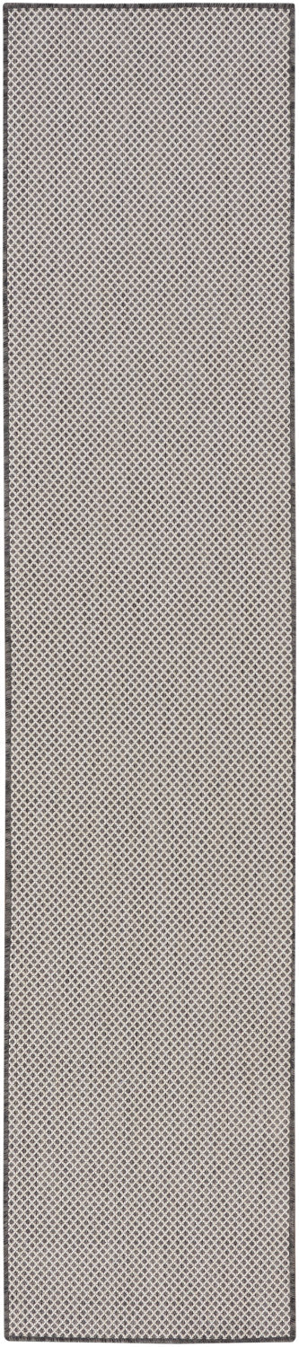 Nourison Home Courtyard Ivory Charcoal Modern Rug By Nourison Nsn 099446162199 1
