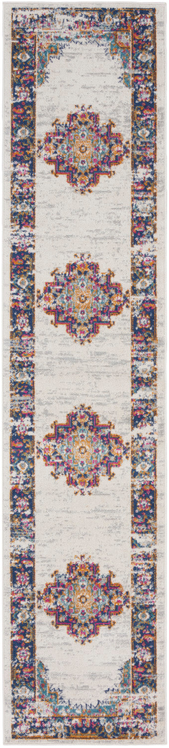 Nourison Home Passion Ivory Blue Vintage Rug By Nourison Nsn 099446900777 2