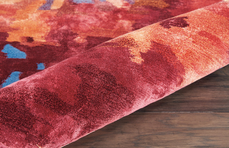 media image for prismatic handmade blue flame rug by nourison 99446138736 redo 3 228