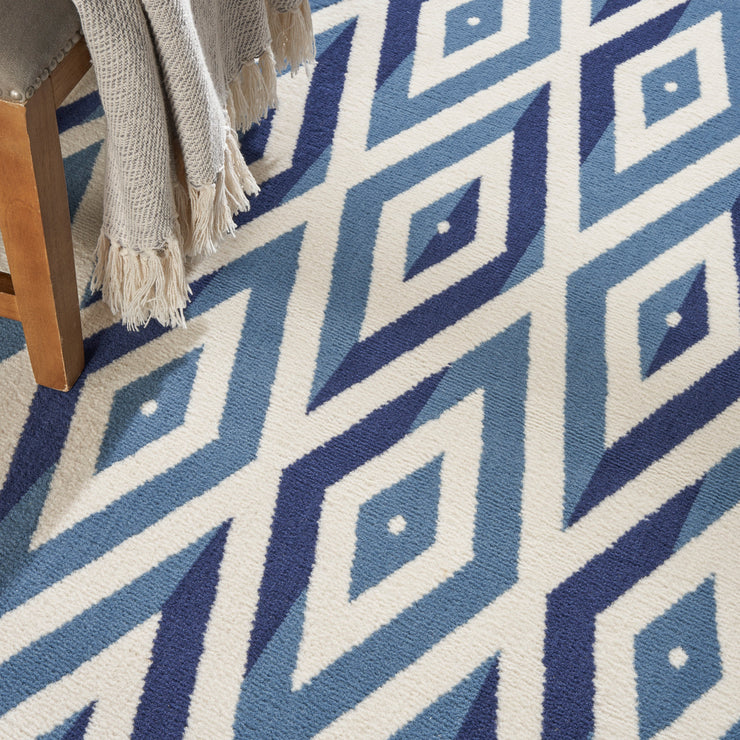 grafix white blue rug by nourison 99446411808 redo 6