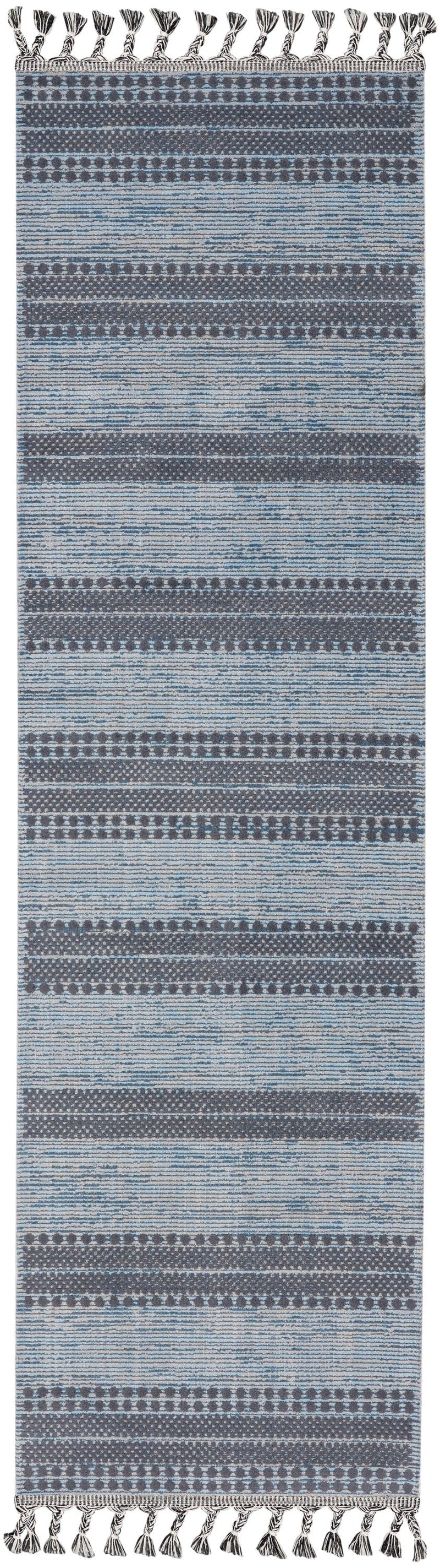 media image for asilah light blue charcoal rug by nourison 99446888662 redo 2 271