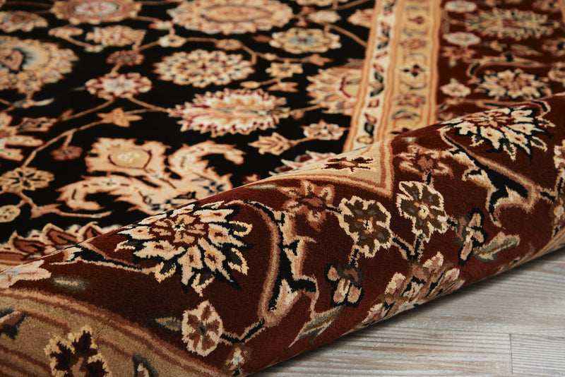 media image for nourison 2000 hand tufted black rug by nourison nsn 099446857781 8 213
