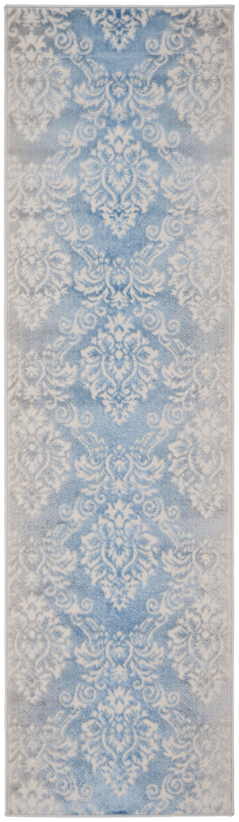 media image for elation ivory blue rug by nourison 99446839909 redo 2 240