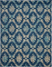 tranquil navy light blue rug by nourison nsn 099446489258 1