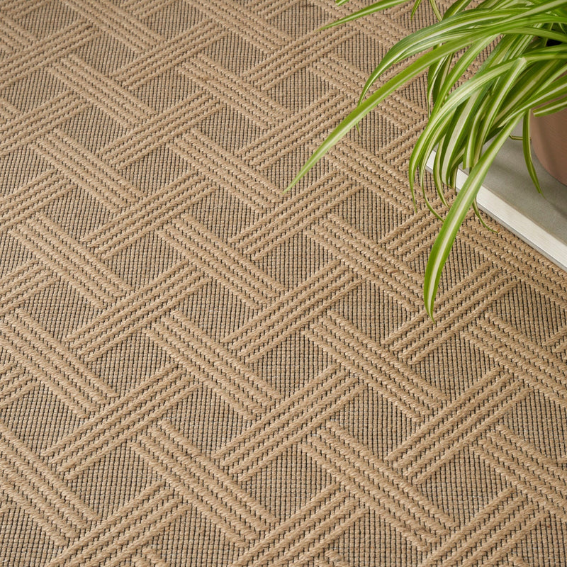 media image for Nourison Home Washable Jute Natural Modern Rug By Nourison Nsn 099446905086 11 287