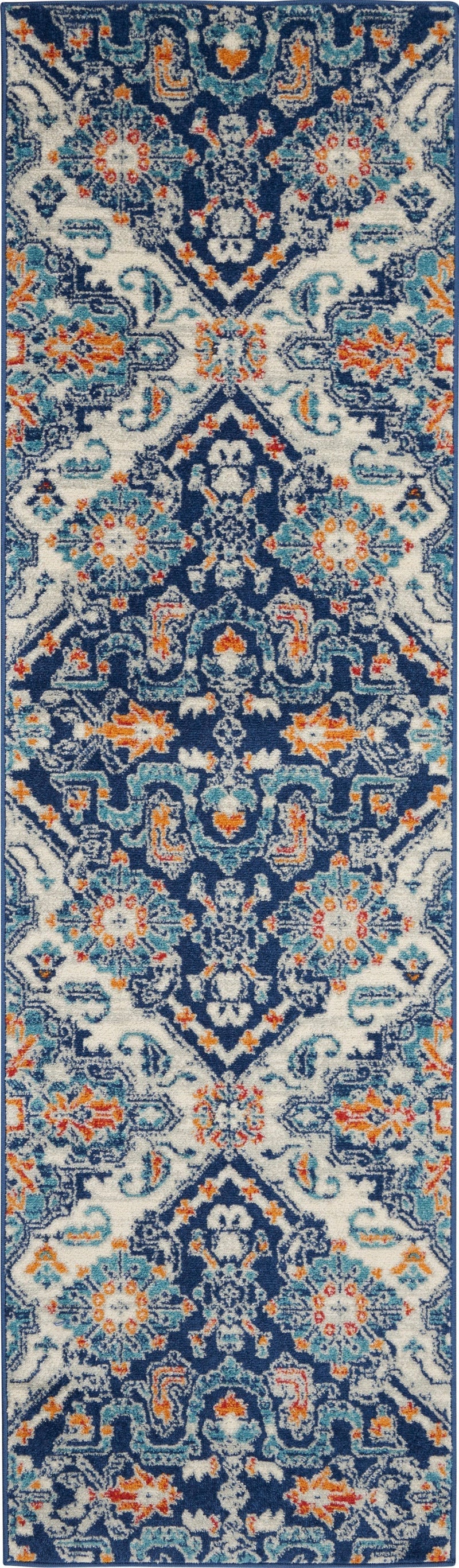 media image for passion blue multicolor rug by nourison 99446766458 redo 2 269