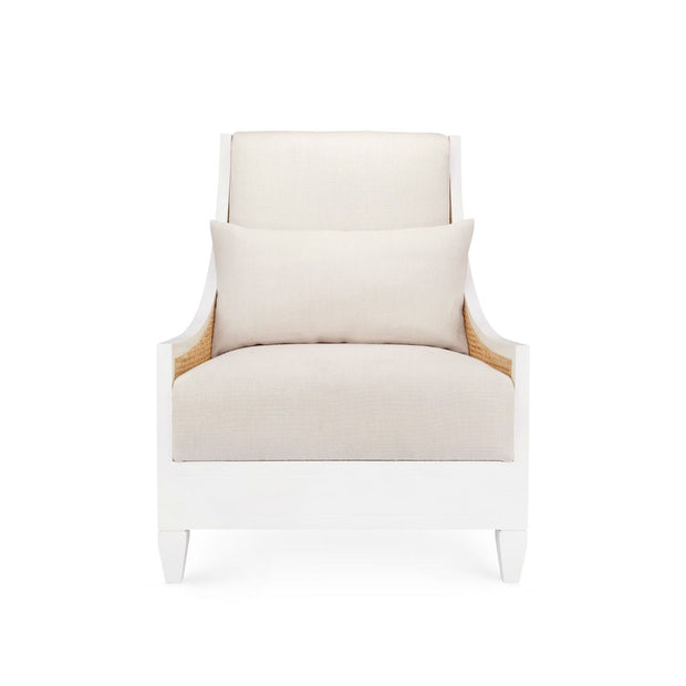 Raleigh Club Chair in White design by Bungalow 5