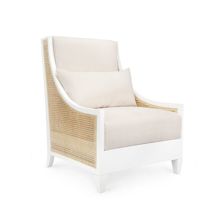 Raleigh Club Chair in White design by Bungalow 5