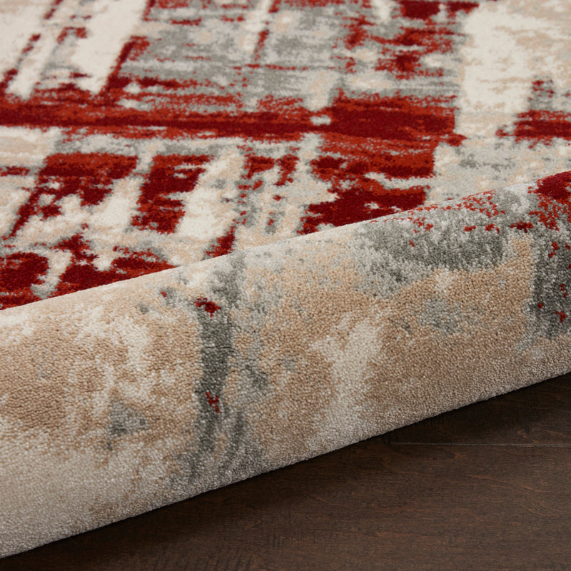 media image for maxell ivory red rug by nourison 99446082305 redo 5 280