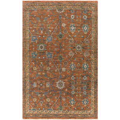 product image for Reign Nz Wool Dark Brown Rug Flatshot Image 68