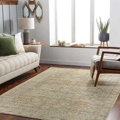 product image for Reign Nz Wool Sage Rug Roomscene Image 2 35