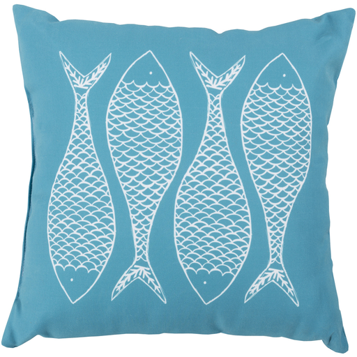 media image for Rain Ivory & Aqua Pillow 276