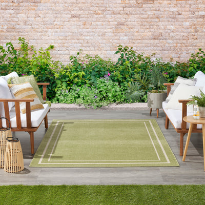 product image for nourison essentials green ivory rug by nourison nsn 099446138354 10 30