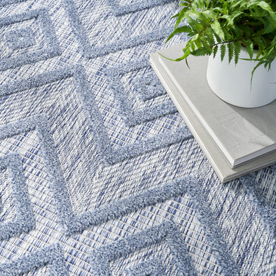 product image for versatile denim blue rug by nourison 99446043207 redo 5 15