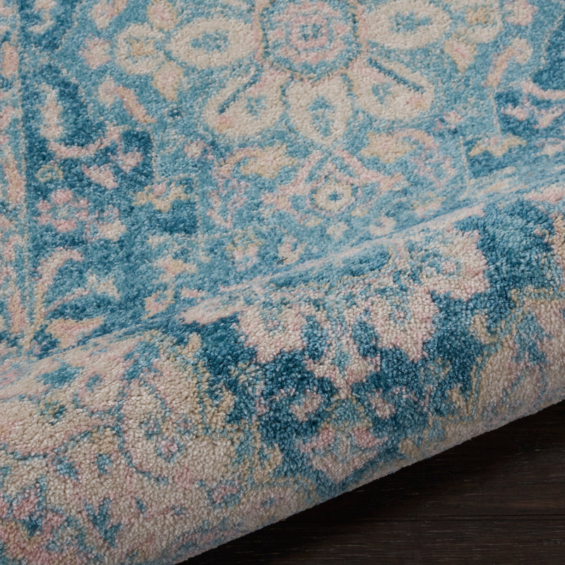 media image for tranquil ivory turquoise rug by nourison nsn 099446485748 7 275
