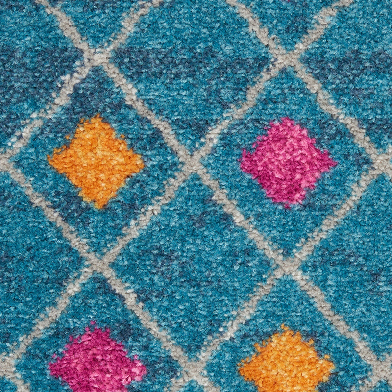 media image for passion blue multicolor rug by nourison nsn 099446802941 7 242