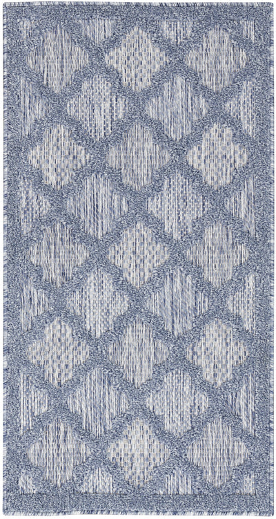 product image for easy care denim blue rug by nourison 99446040251 redo 2 25