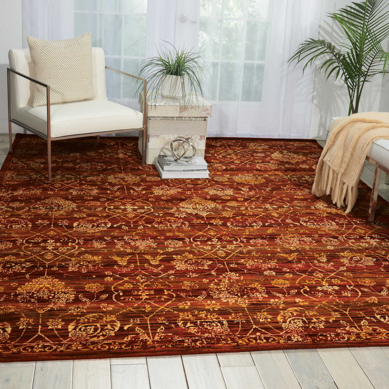 media image for rhapsody sienna gold rug by nourison nsn 099446187048 5 244