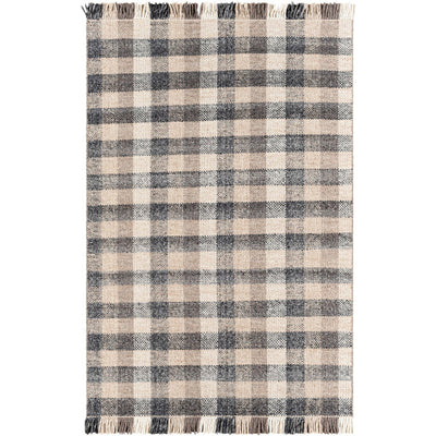 product image for Reliance Wool Brown Rug Flatshot Image 10