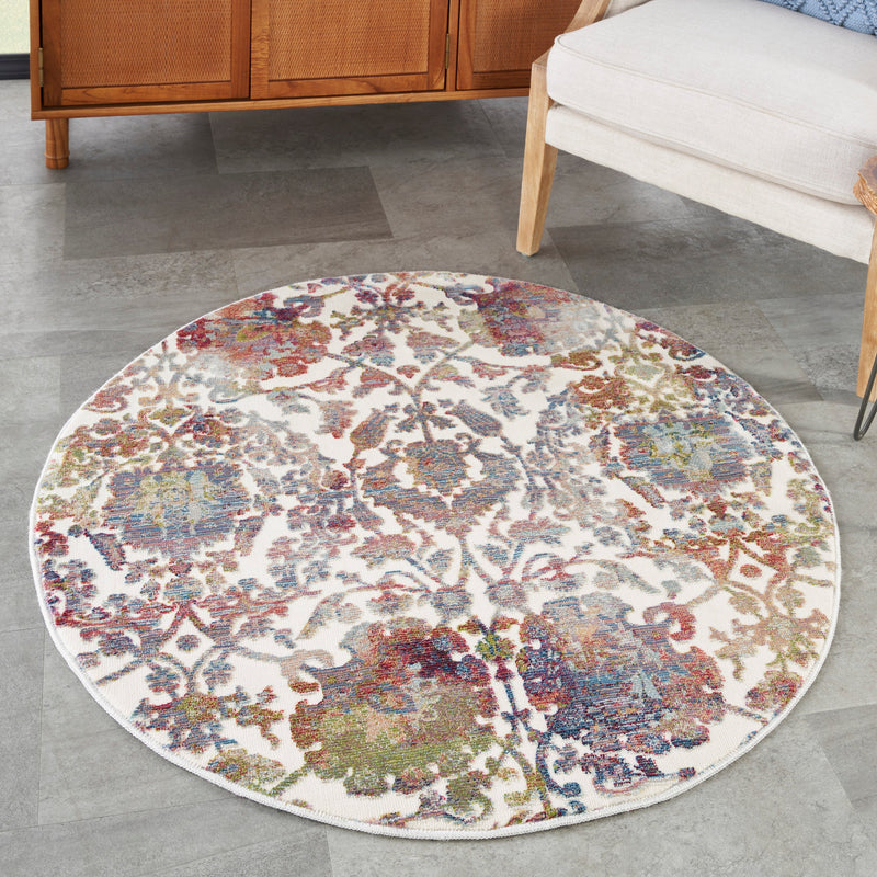 media image for ankara global white multi rug by nourison 99446856470 redo 5 291