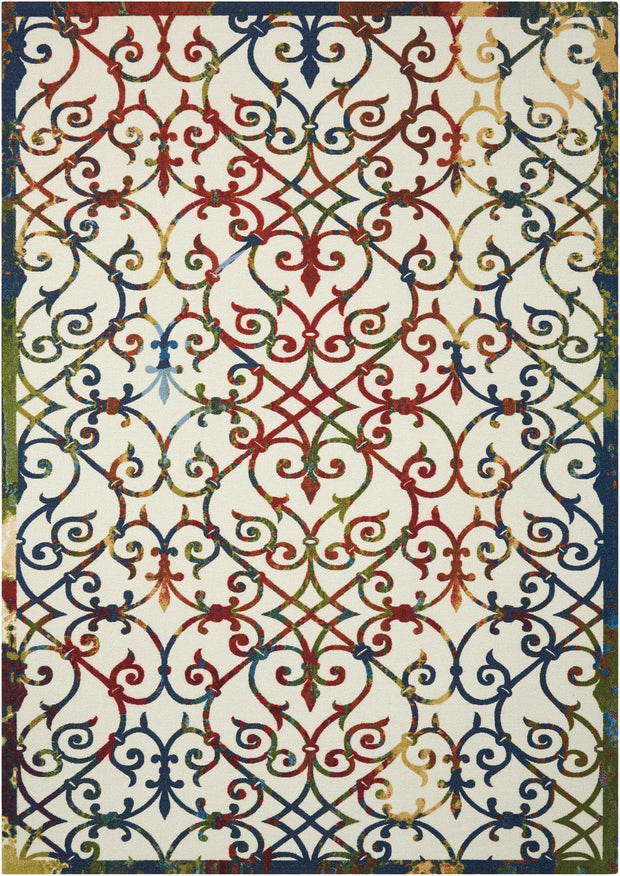 home garden multicolor rug by nourison nsn 099446337238 1