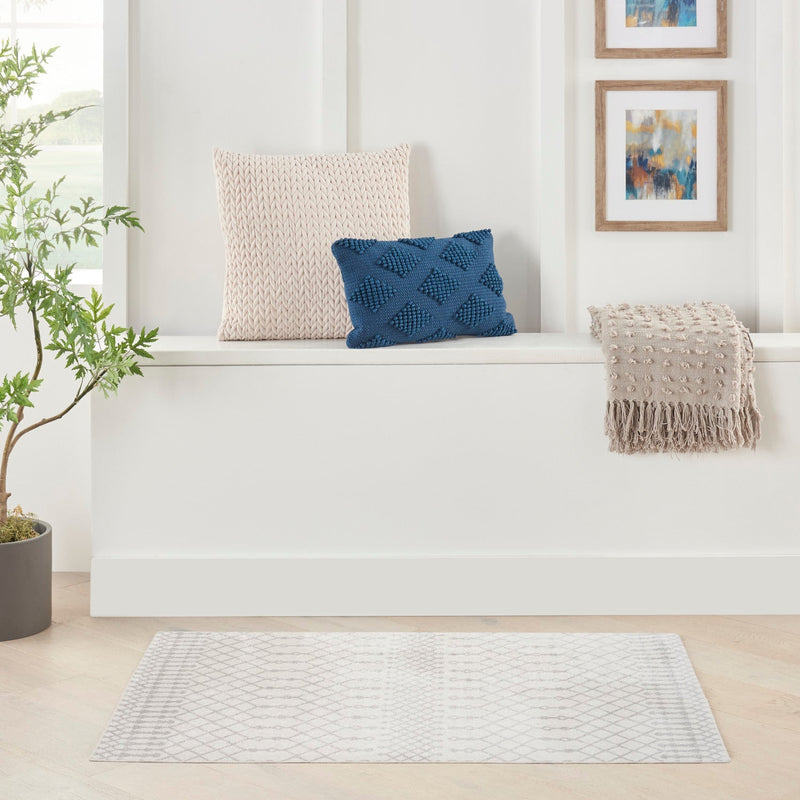 media image for Nourison Home Astra Machine Washable Ivory Bohemian Rug By Nourison Nsn 099446123503 9 210