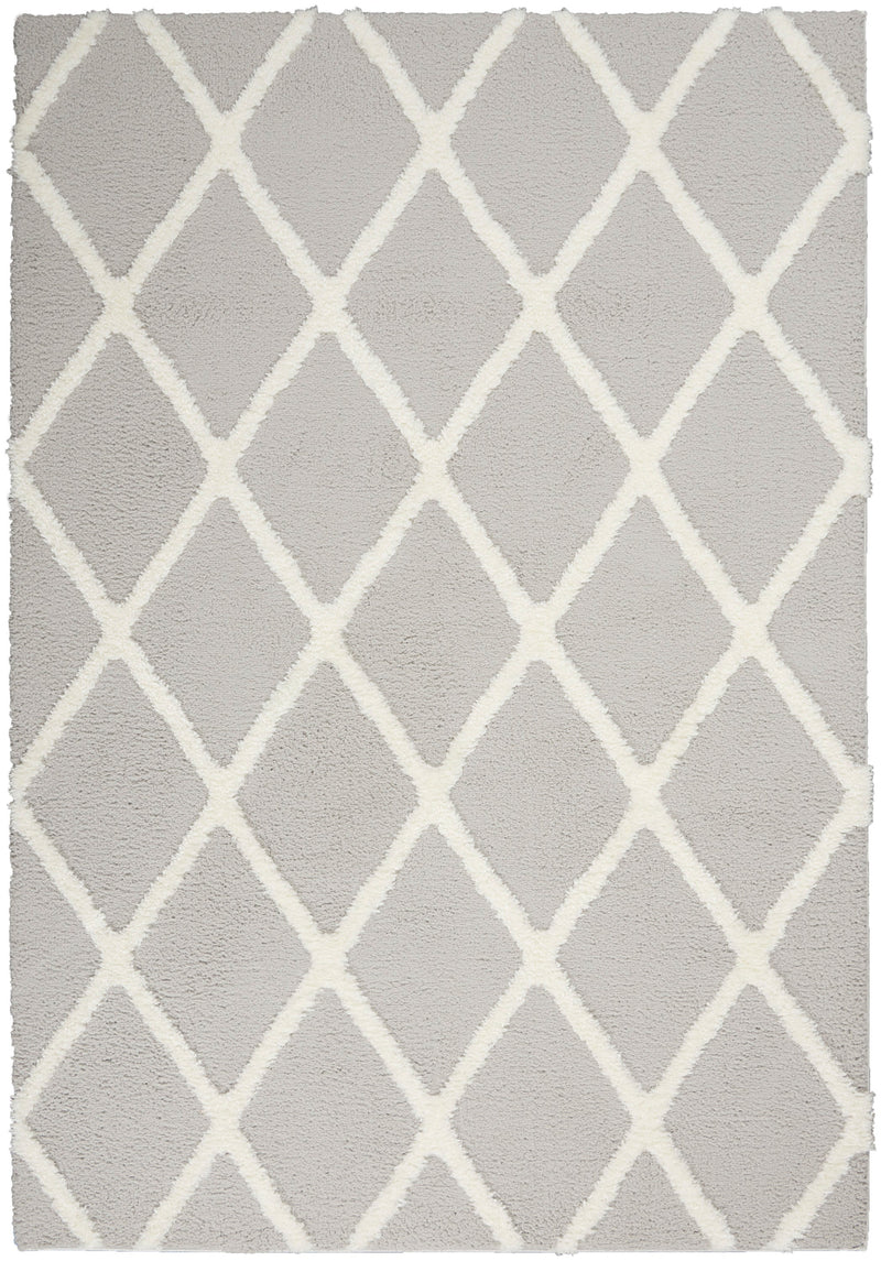 media image for feather soft grey ivory rug by nourison nsn 099446850539 1 211