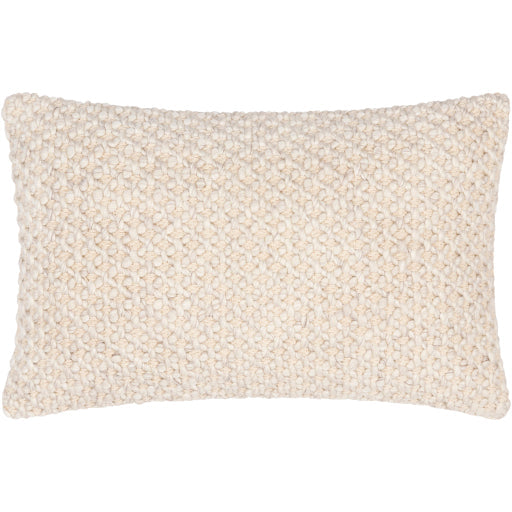 media image for Karrie Cotton Cream Pillow Flatshot 2 Image 264