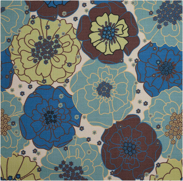 home garden light blue rug by nourison nsn 099446111982 2