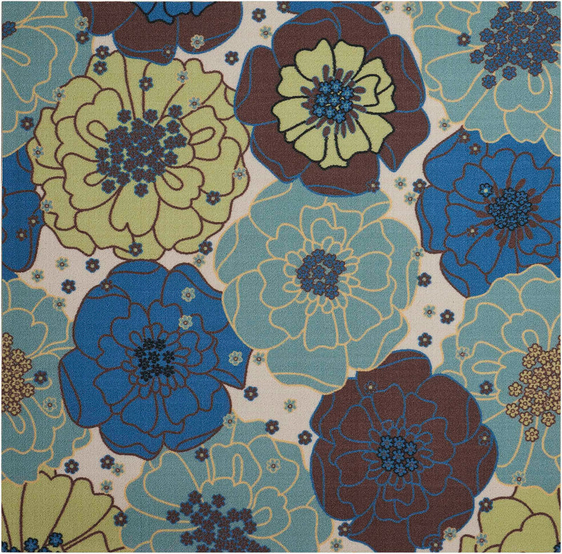 media image for home garden light blue rug by nourison nsn 099446111982 2 257