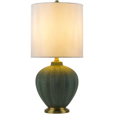 product image for Rayas Linen Green Table Lamp Flatshot 2 Image 39