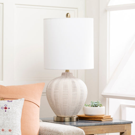 media image for Rayas Linen Ivory Table Lamp Styleshot Image 251